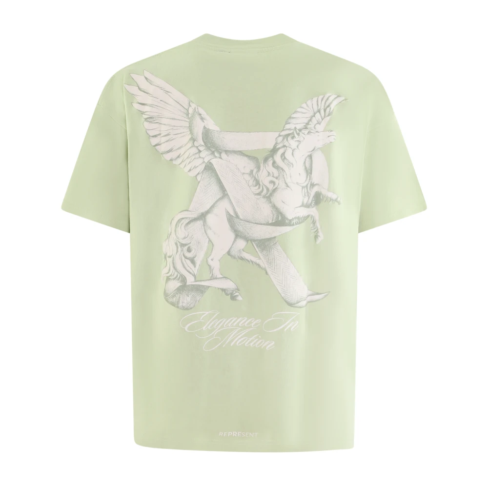Represent Elegant Motion T-Shirt Green Heren