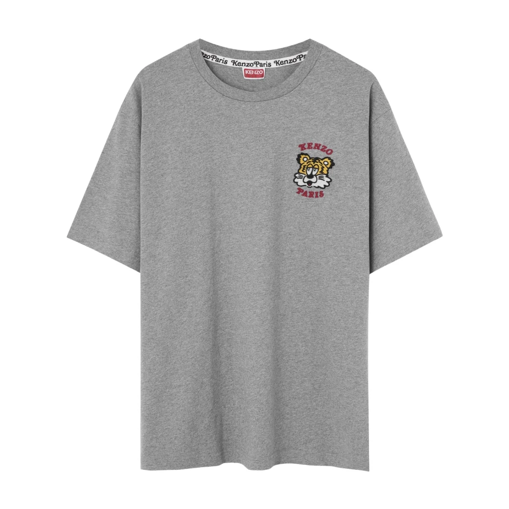 Kenzo Broderad T-shirt 'Verdy Market' Gray, Herr