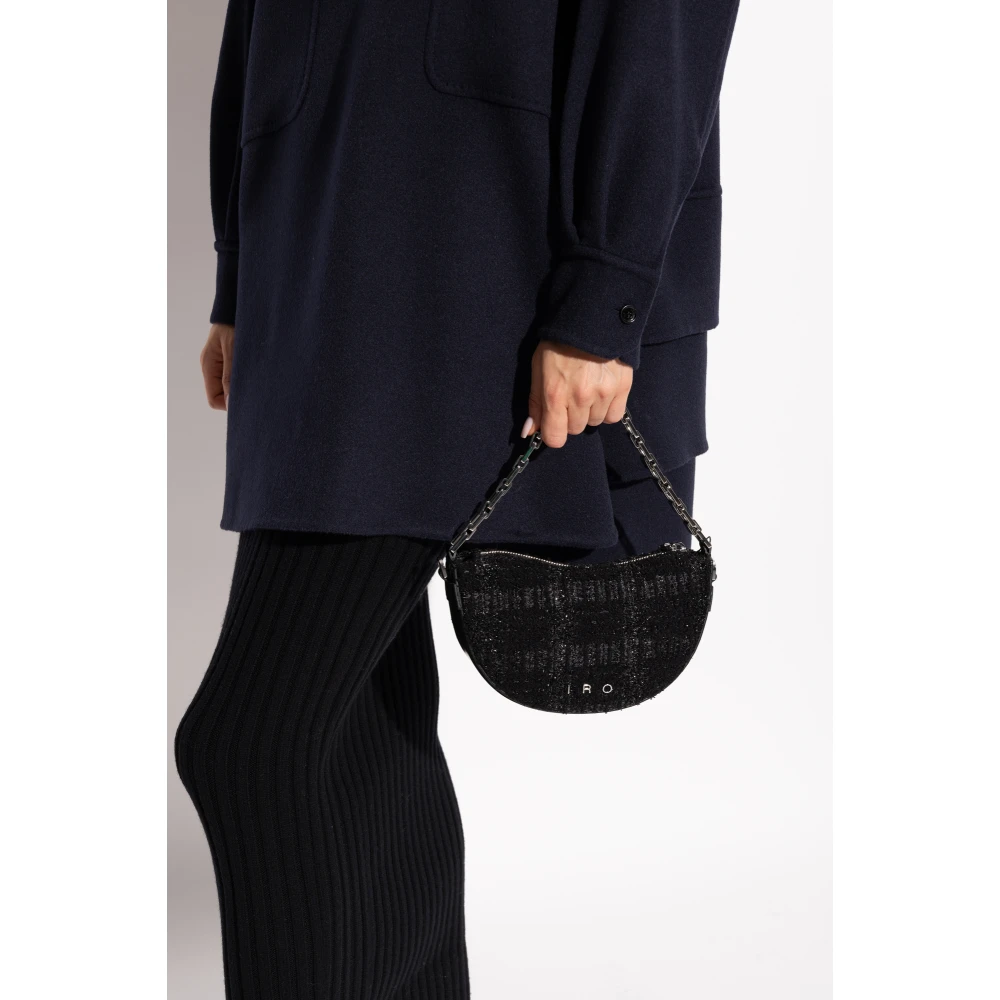IRO Schoudertas Arc Baby Black Dames