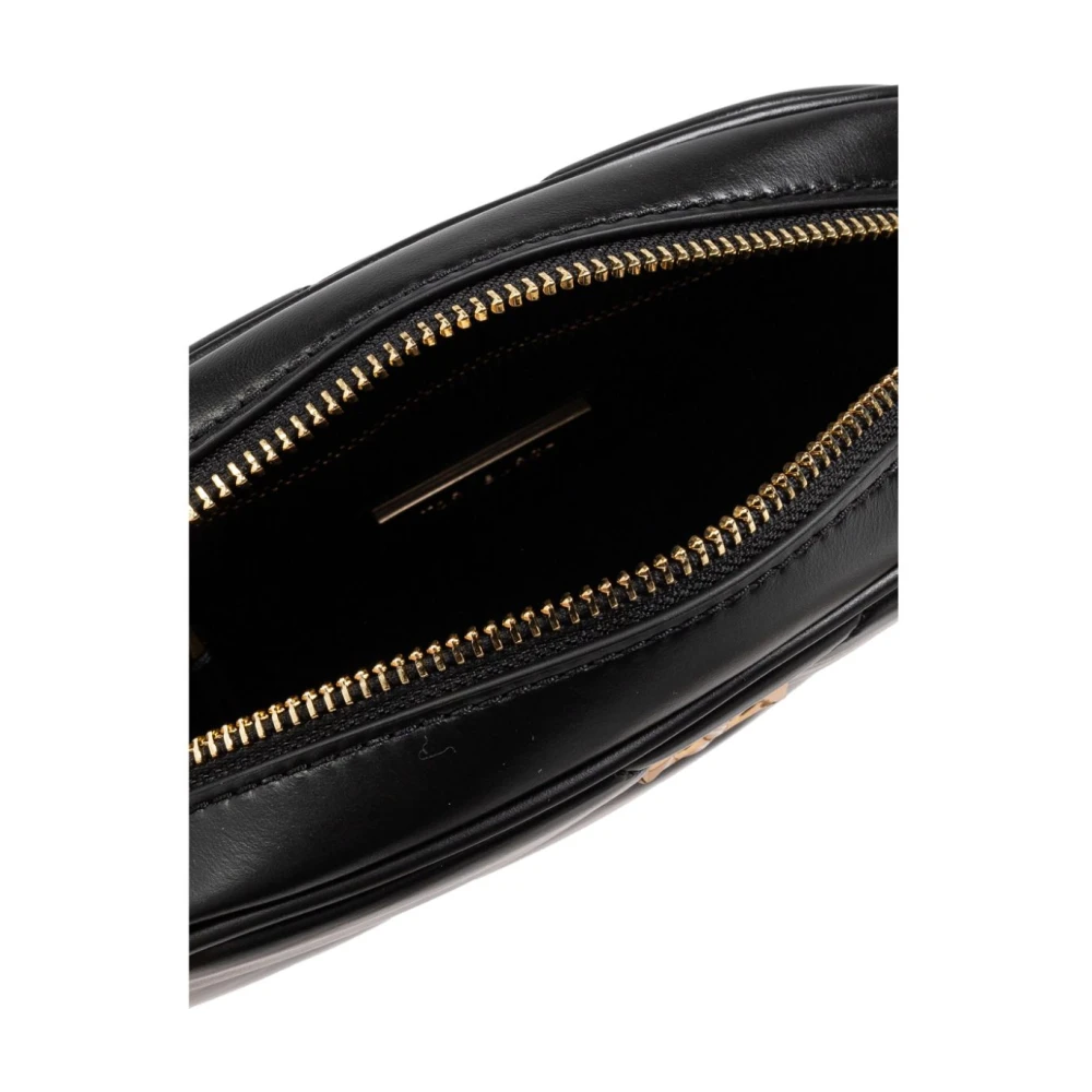 TORY BURCH Gewatteerde Zwarte Ketting Schoudertas Black Dames