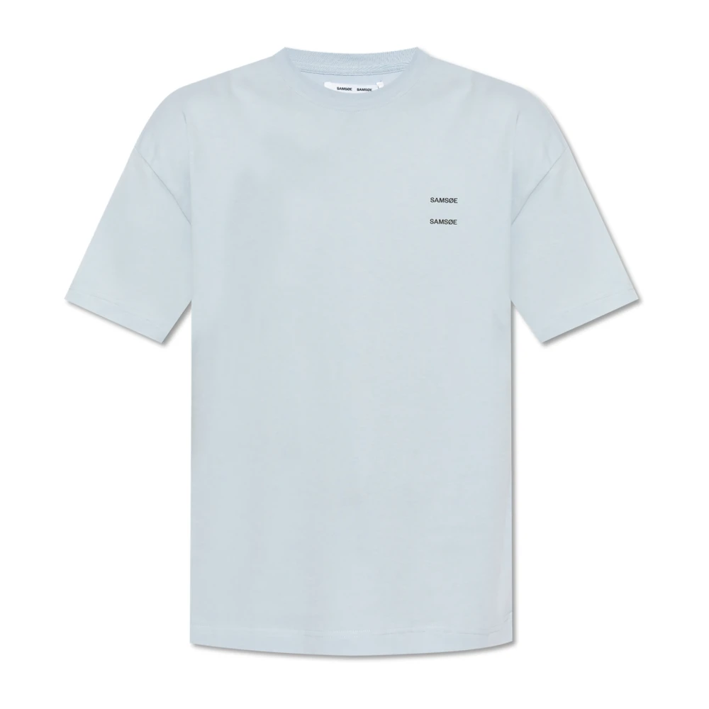 Samsøe T-shirt Joel Blue Heren