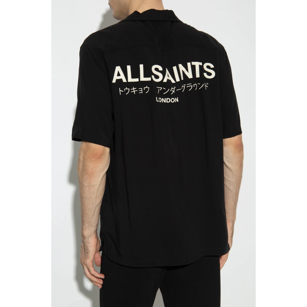 AllSaints Underground Shirt Black Heren