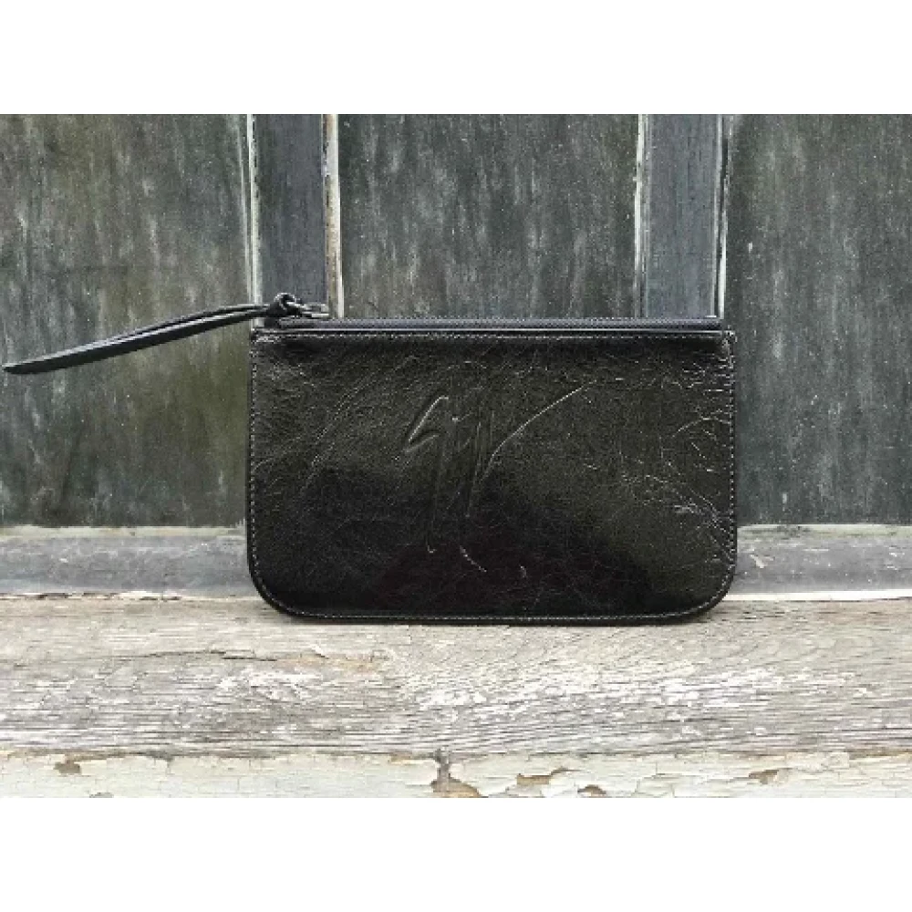 Giuseppe Zanotti Pre-owned Leather handbags Black Dames