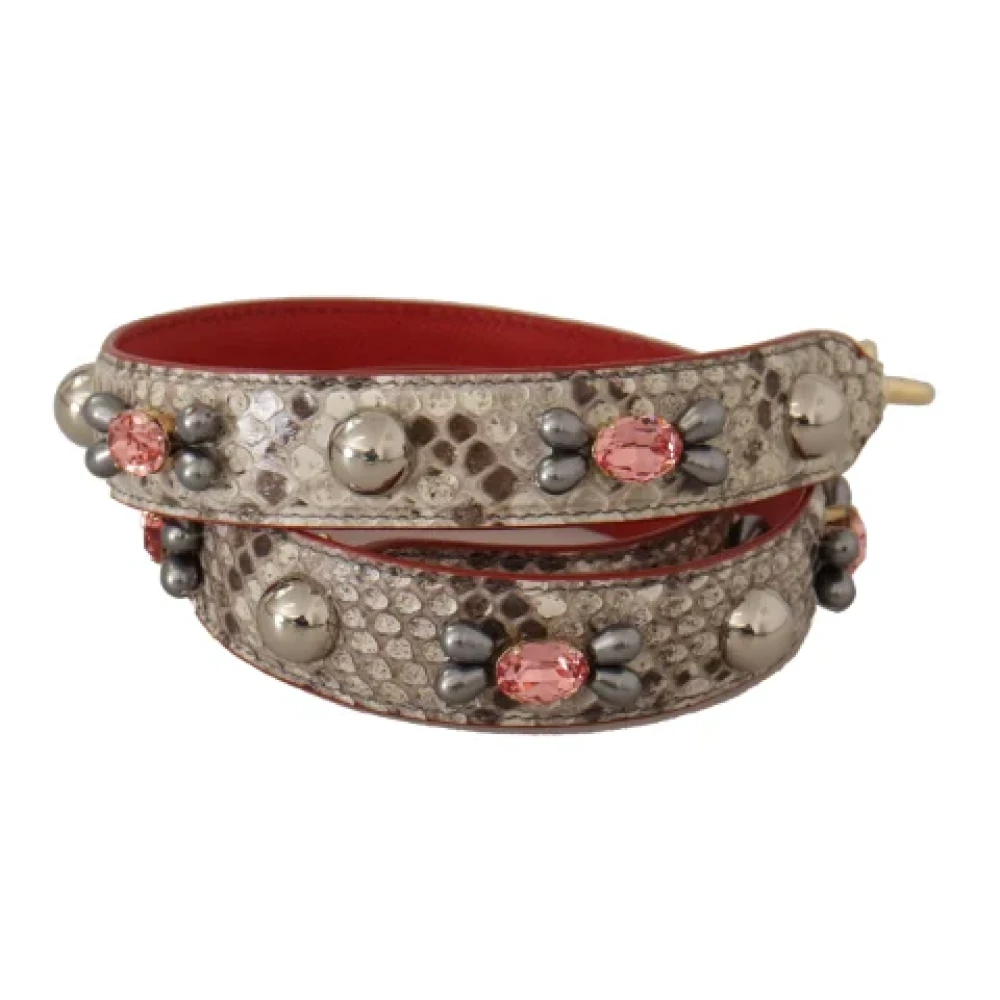 Dolce & Gabbana Pre-owned Leather home-office Multicolor Dames