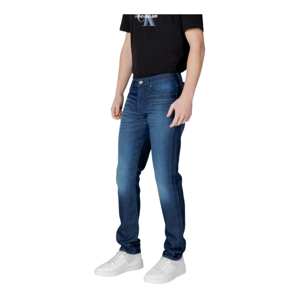 Armani Exchange Skinny en Super-Skinny Heren Jeans Collectie Blue Heren