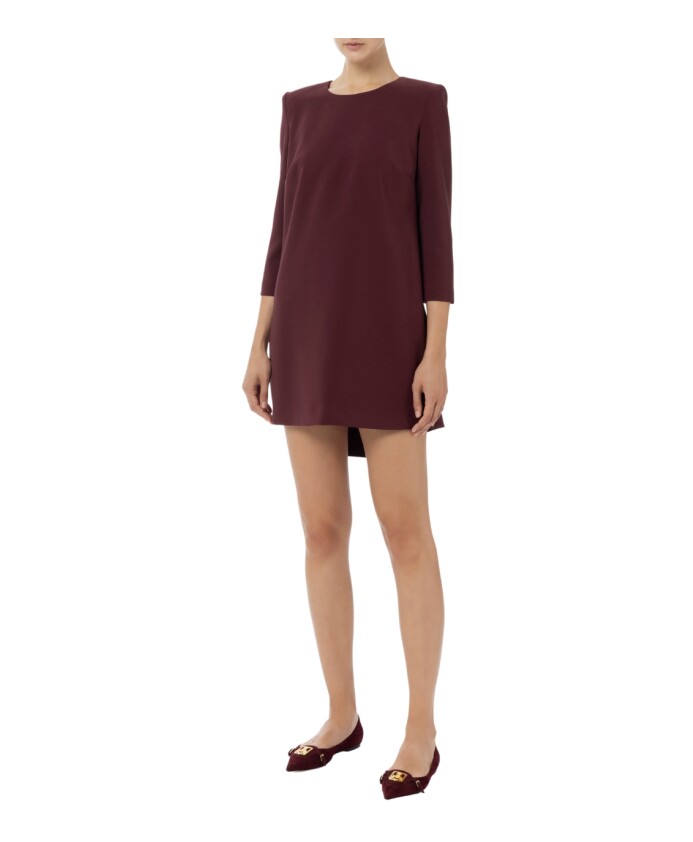 asymmetrische-korte-jurk-in-rouge-noir