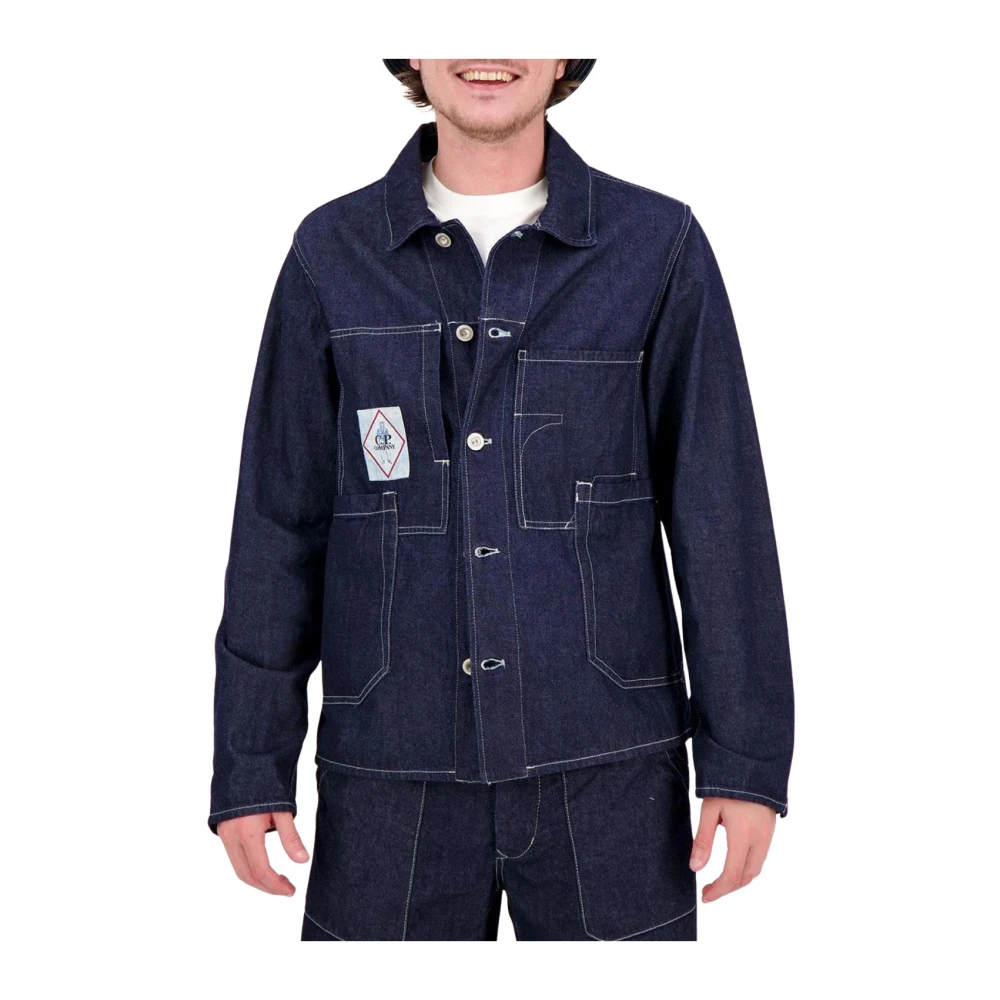 Jackets > Denim Jackets - - C.p. Company - Modalova