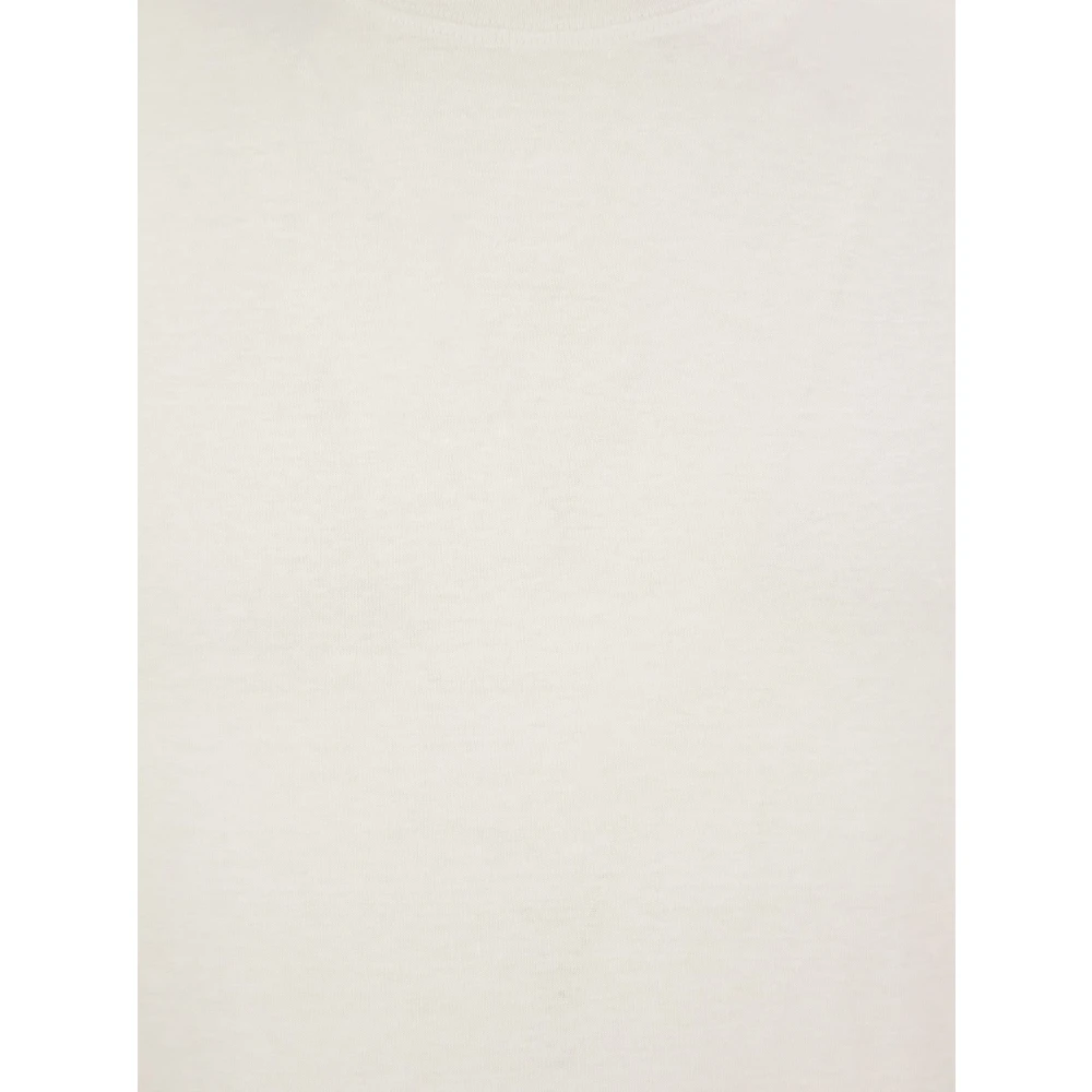 Fedeli Extreme Flex Linnen T-Shirt White Heren
