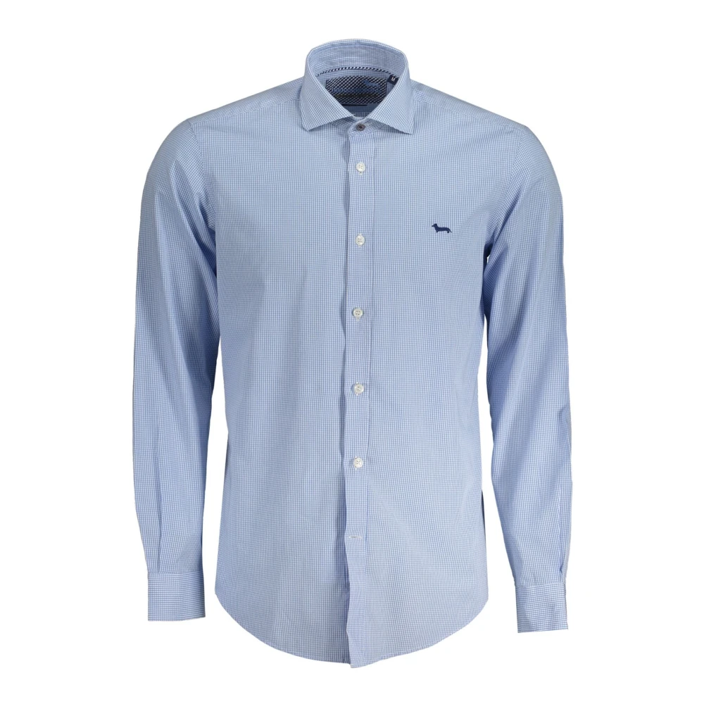Harmont & Blaine Blauw Herenoverhemd MET Lange Mouwen Blue Heren