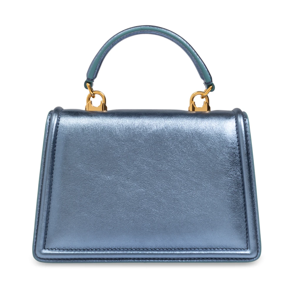 Dolce & Gabbana Schoudertas 'Devotion Small' Blue Dames