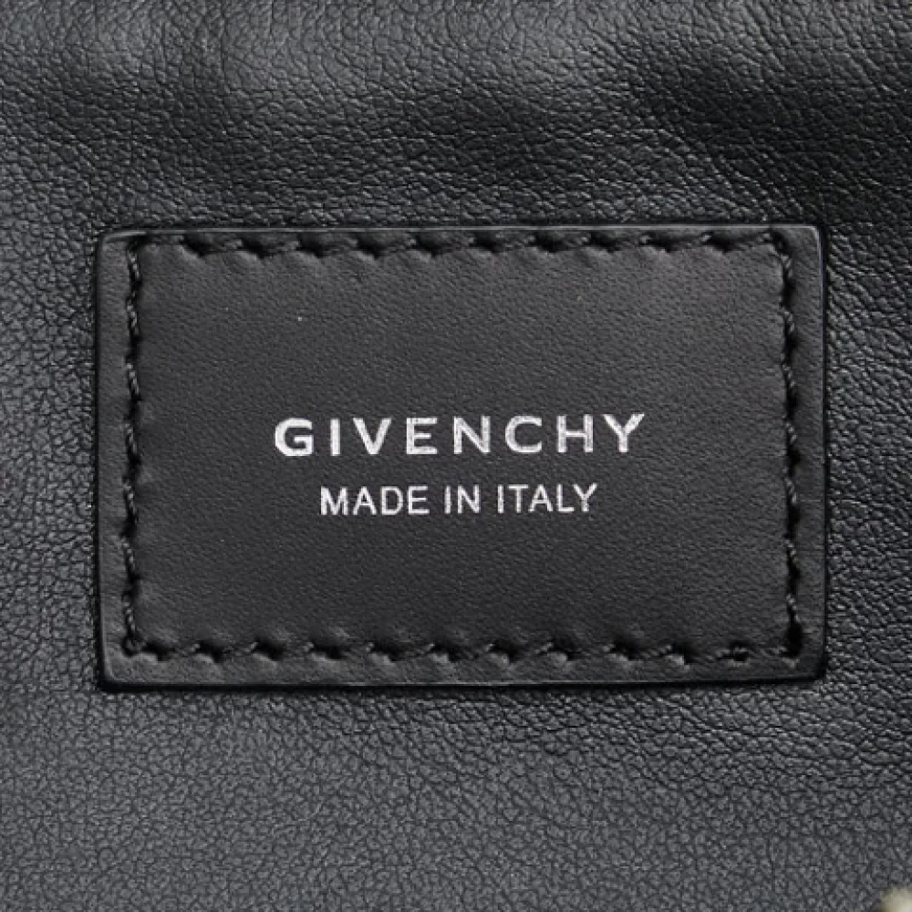 Givenchy Pre-owned Leather clutches Black Dames