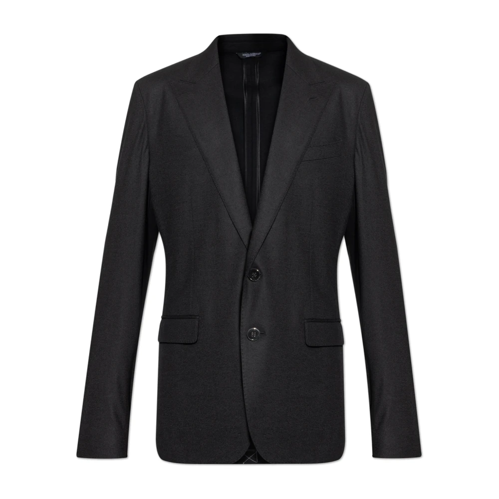 Dolce & Gabbana Uomo Nero Giacche, Xl, New,