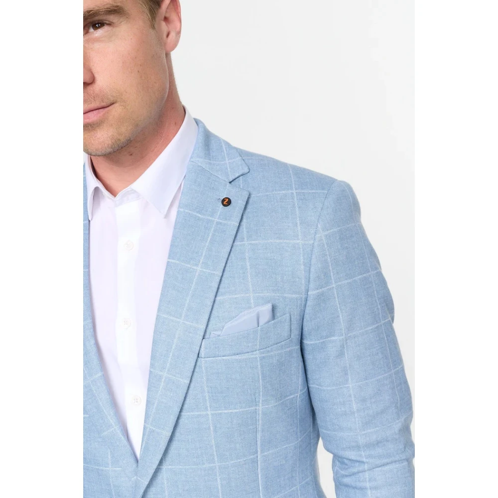 Zuitable Klassieke Blazer Blue Heren