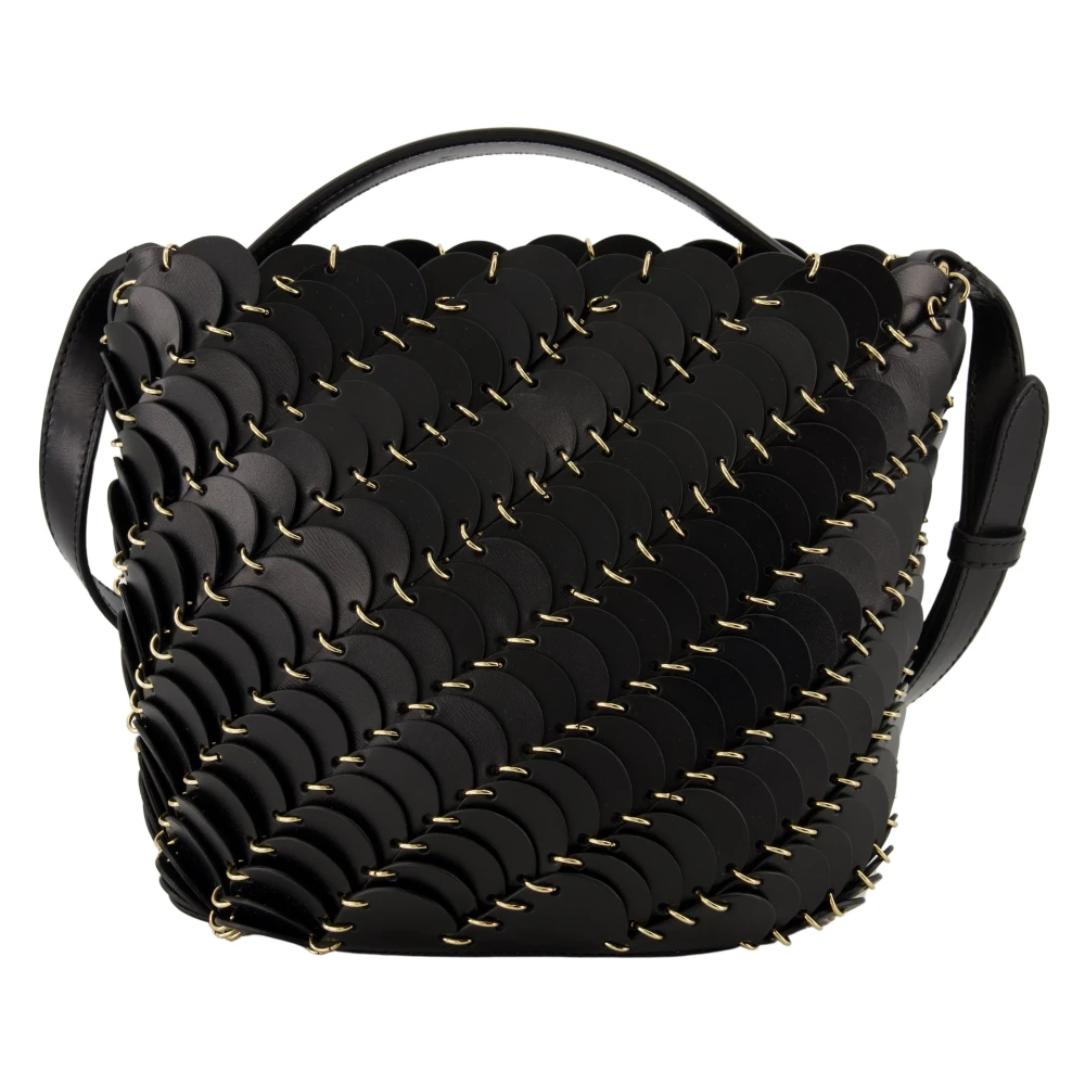 Rabanne Women's Black Bucket Bag - Handbags - One Size - Bags