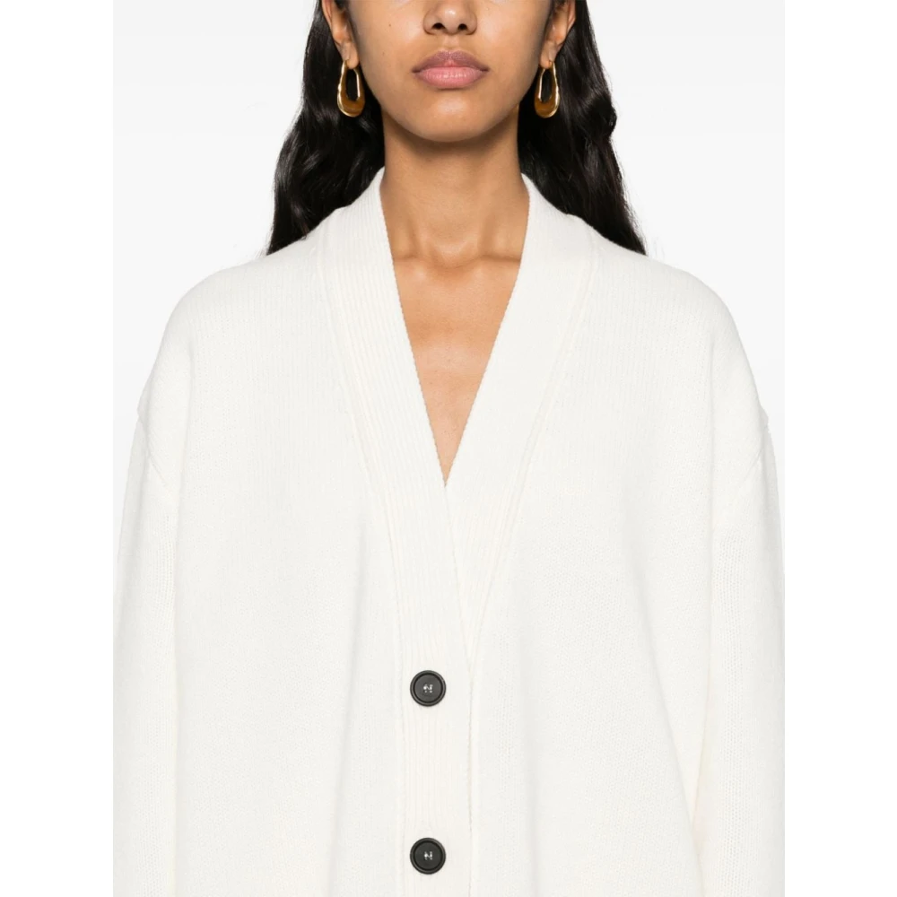 Fabiana Filippi Witte Gebreide Kleding Aw24 White Dames
