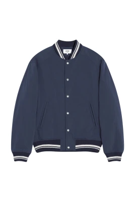 Broderad Teddy Blouson Jacka