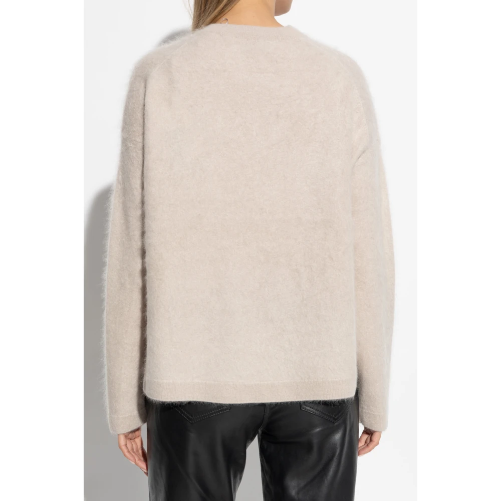 AllSaints Cashmere Trui Rebel Beige Dames