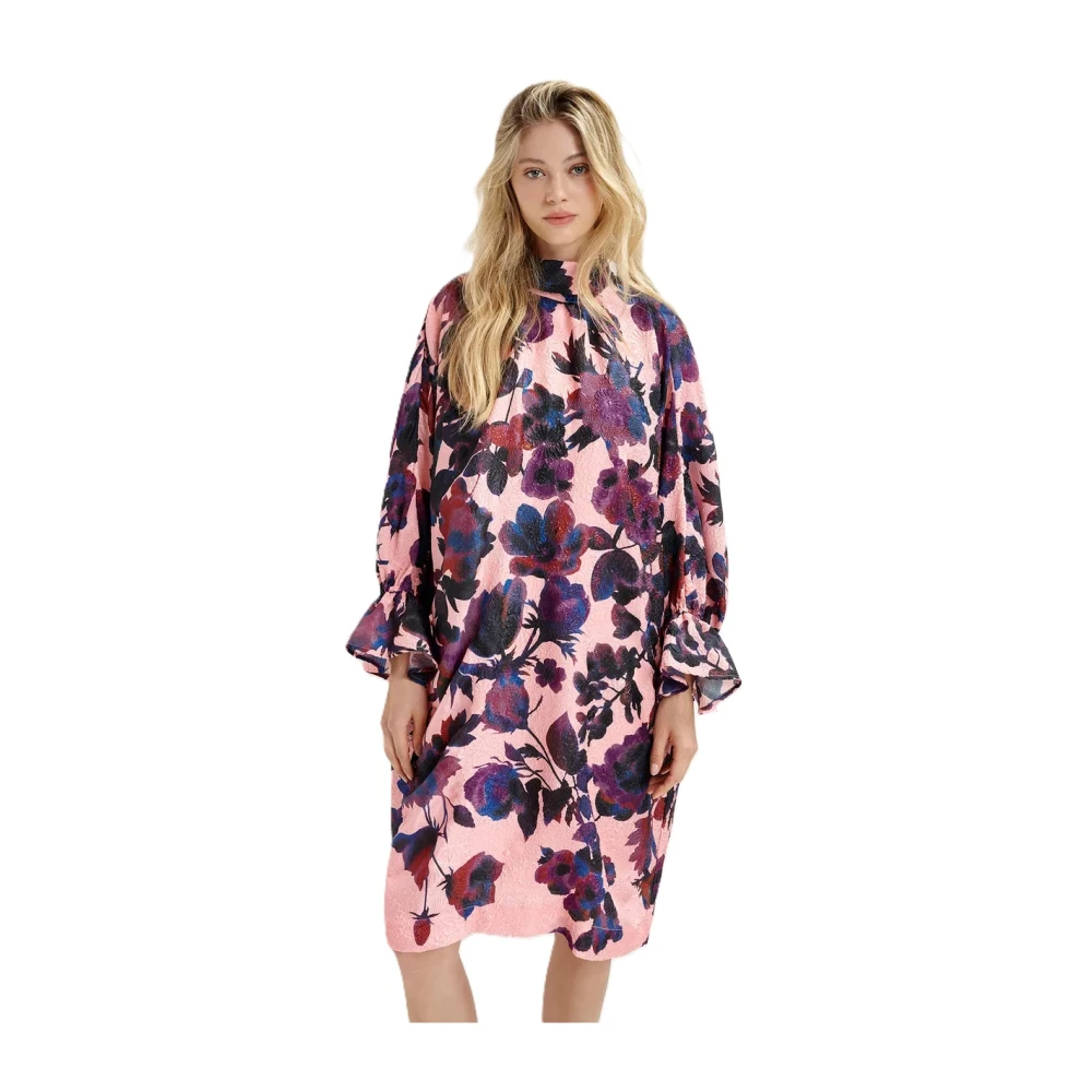 Essentiel Antwerp Chique Heir Jurk Lichtgewicht Materiaal Multicolor Dames