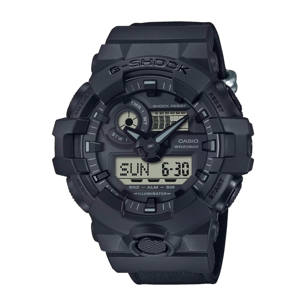 Casio Uomo Nero Accessori, Taglia Unica, New,
