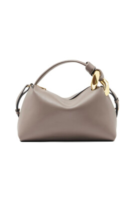 taupe-top-zip-skuldertaske