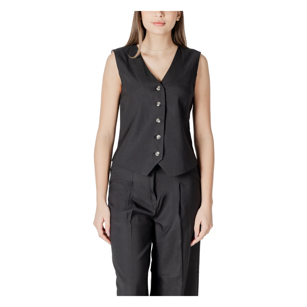 Ichi Stijlvolle Damesvest Collectie Black Dames