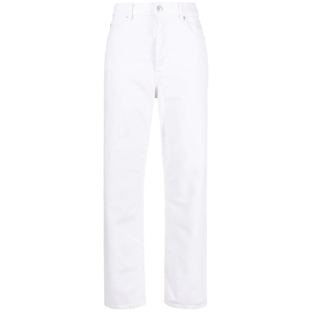 Dsquared2 Straight Jeans White, Dam