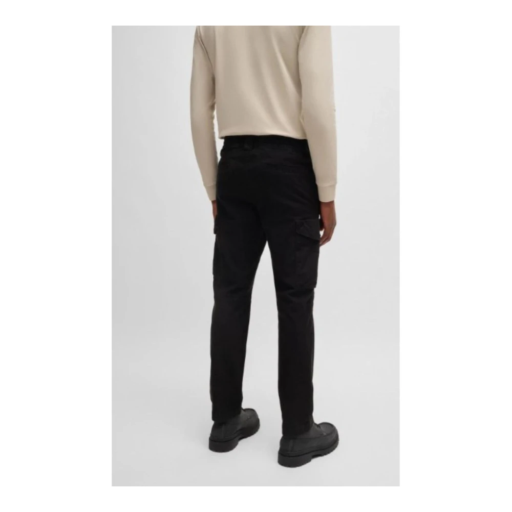 Hugo Boss Heren Cargo Broek Black Heren