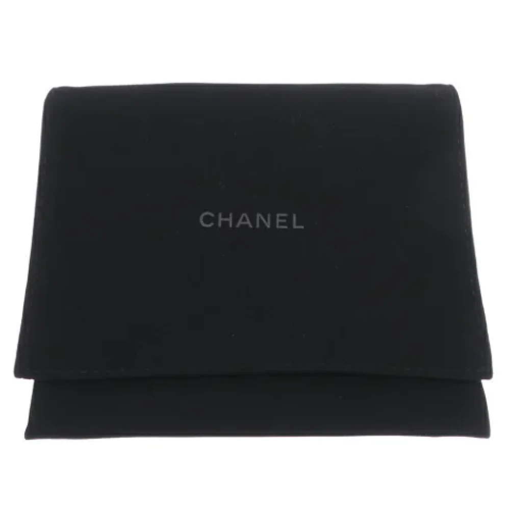 Chanel Vintage Pre-owned Leather home-office Black Dames