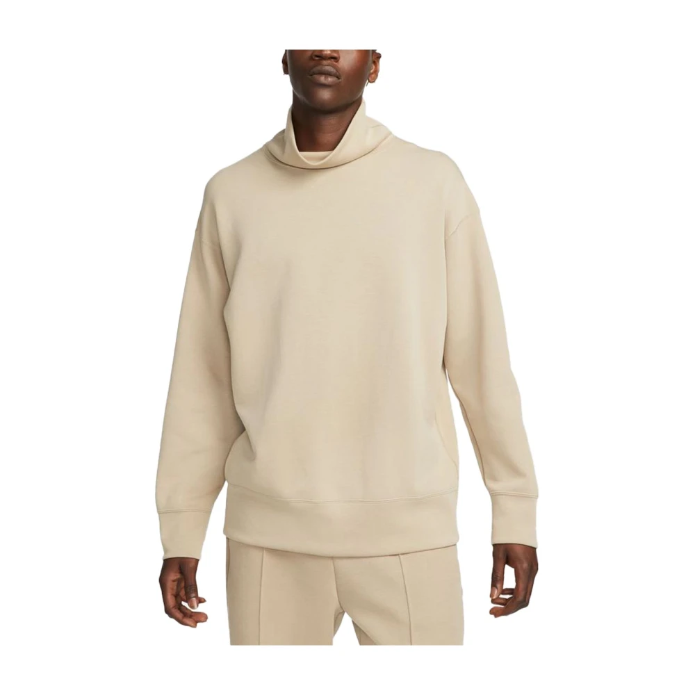Nike Sportswear Tech Fleece Reimagined oversized sweatshirt met col voor heren Bruin