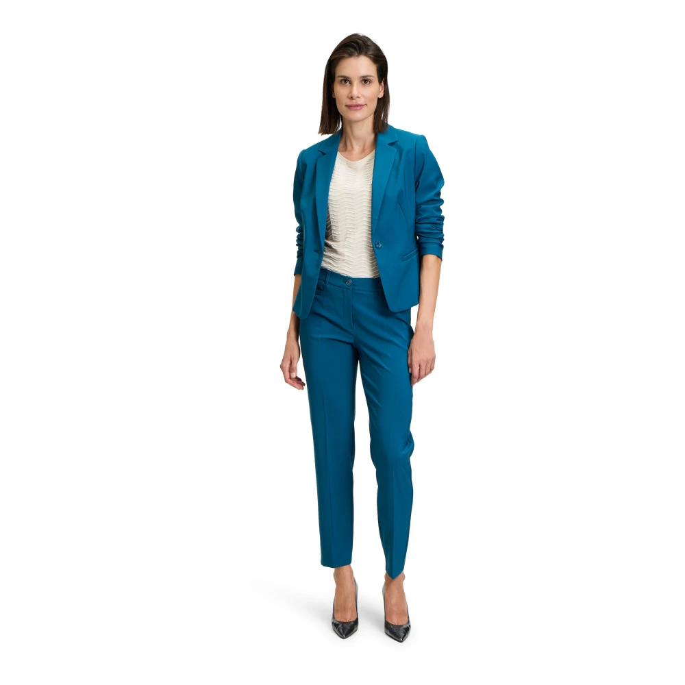 Betty Barclay Klassieke Businessbroek Blue Dames