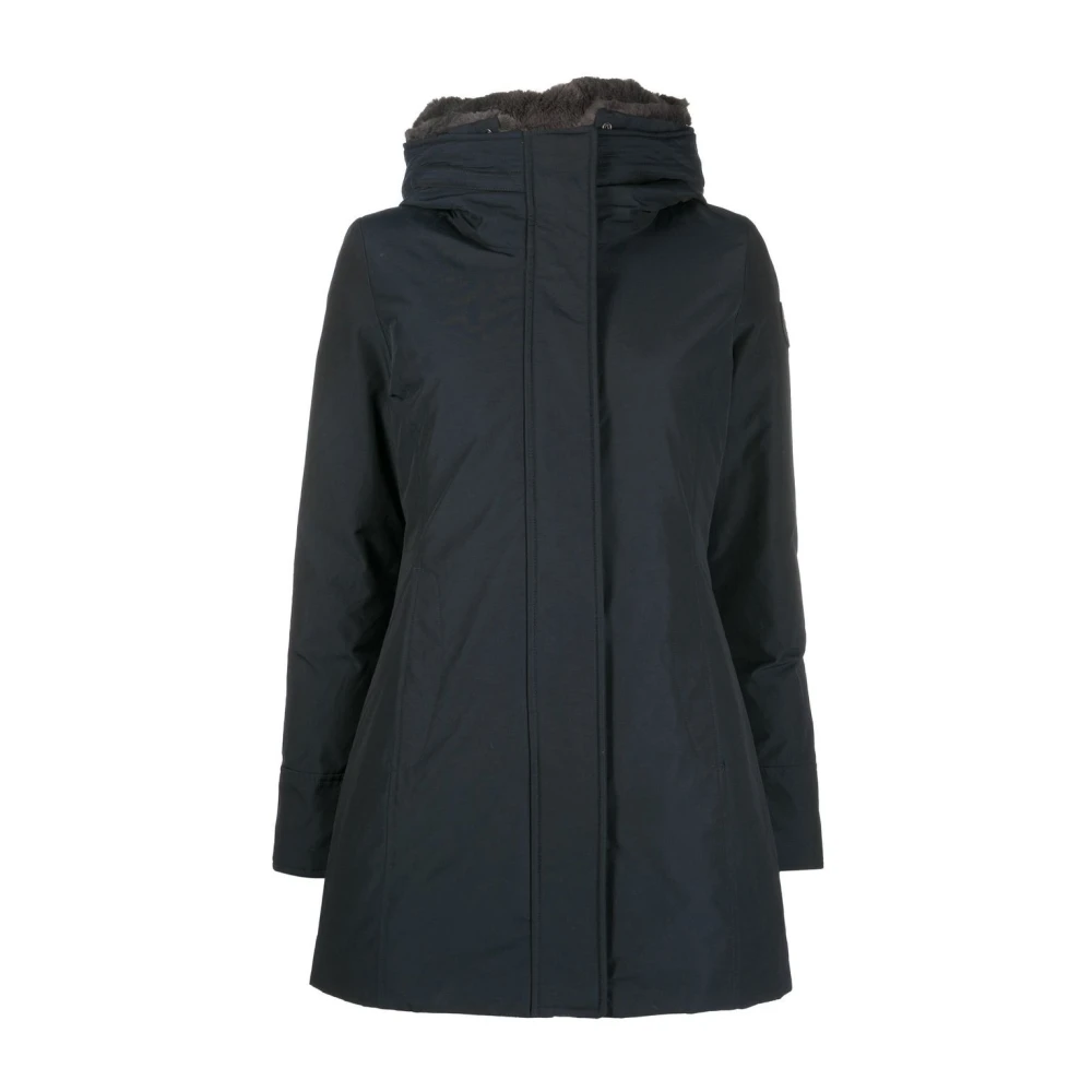 Woolrich Blue Parkas, Female, Xs, Winter Coats