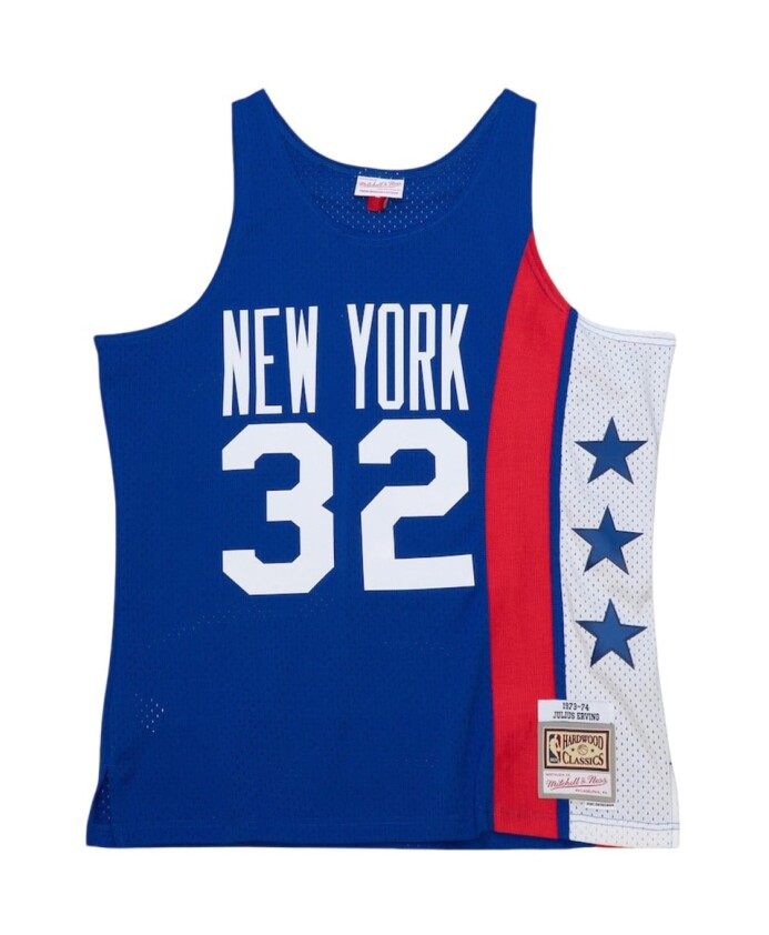 julius-erving-1973-maillot-nba-bleu