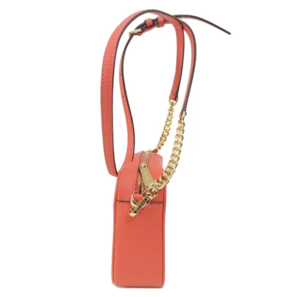 Michael Kors Pre-owned Leather shoulder-bags Pink Dames