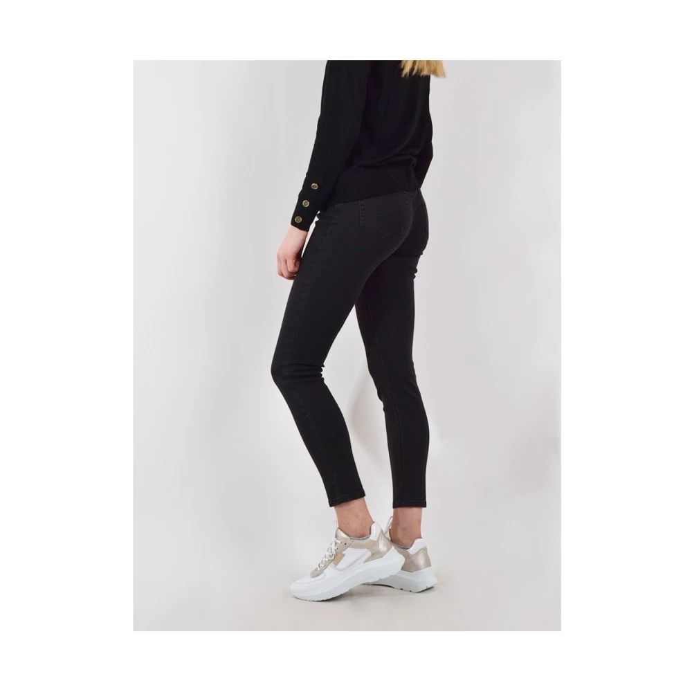Michael Kors Stijlvolle Denim Jeans voor Vrouwen Black Dames
