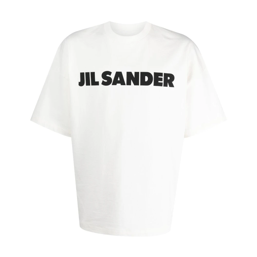 Jil Sander Korte Mouw T-Shirt White Heren