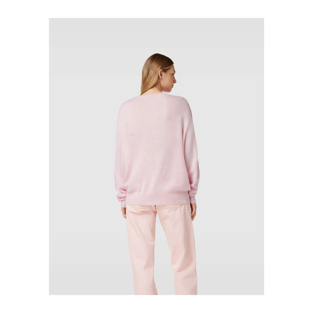 Dsquared2 Stijlvolle Gebreide Pullover Sweater Pink Dames