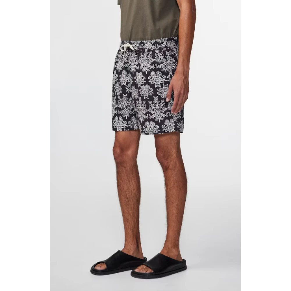 Nn07 Klassieke Gregor Shorts met Koord Multicolor Heren