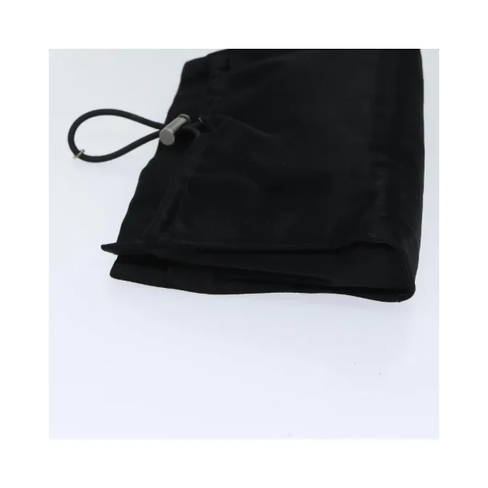 Prada Vintage Pre-owned Satin prada-bags Black Dames