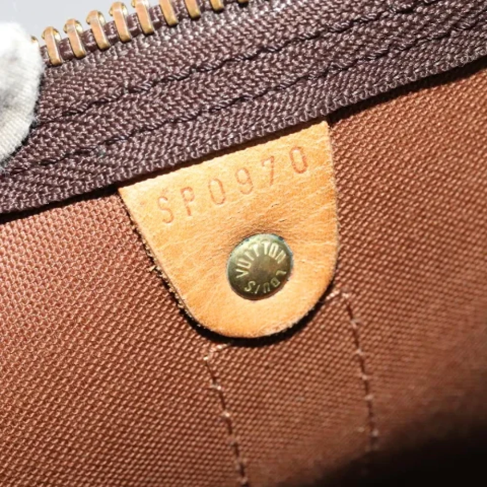 Louis Vuitton Vintage Pre-owned Canvas travel-bags Brown Dames