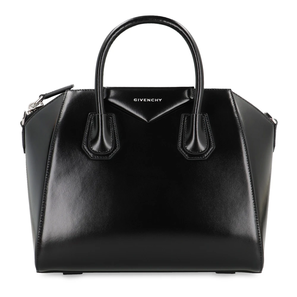 Givenchy Women's Black Handbags, One Size, Antigona Piccola Leather Handbag
