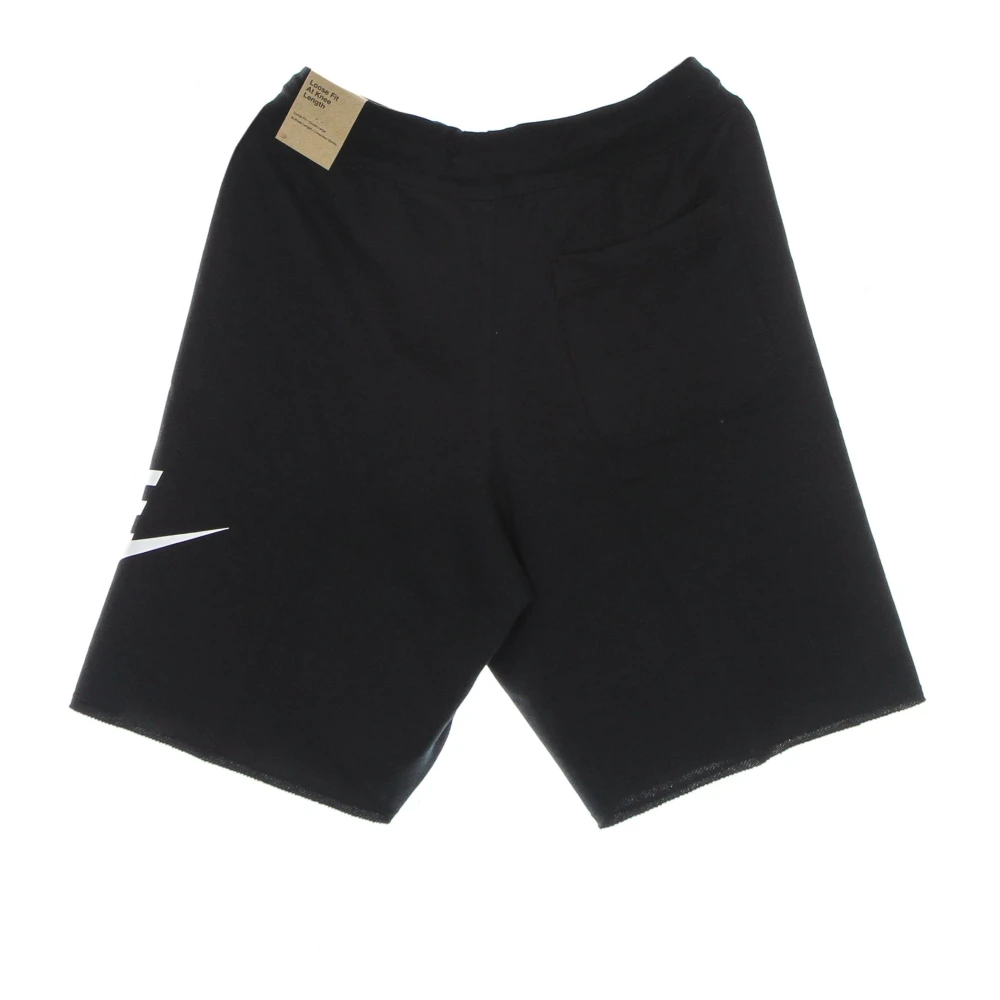 Nike French Terry Trainingshorts Black Heren