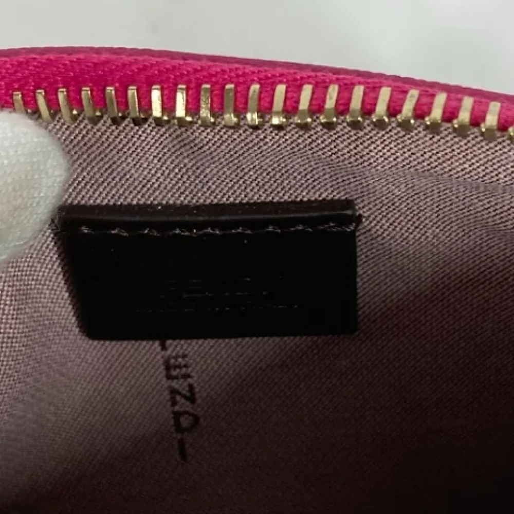 Fendi Vintage Pre-owned Leather clutches Pink Dames