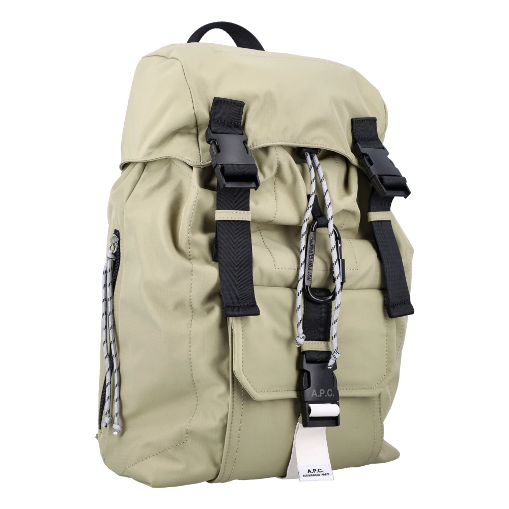 A.p.c. Khaki Trek Rugzak Handtas Beige Heren