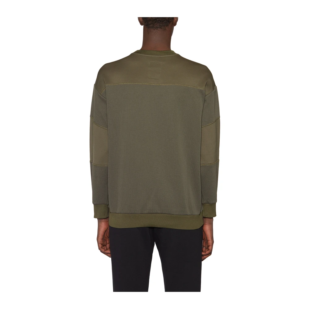 Gramicci Quarter Knit Crewneck Sweater Green Heren