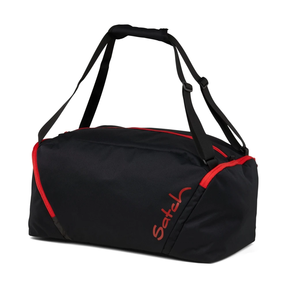 Satch Unisex Black Borsone Da Palestra Duffle 25 Litri Fire Phantom - Weekend Bags - One Size - Bags