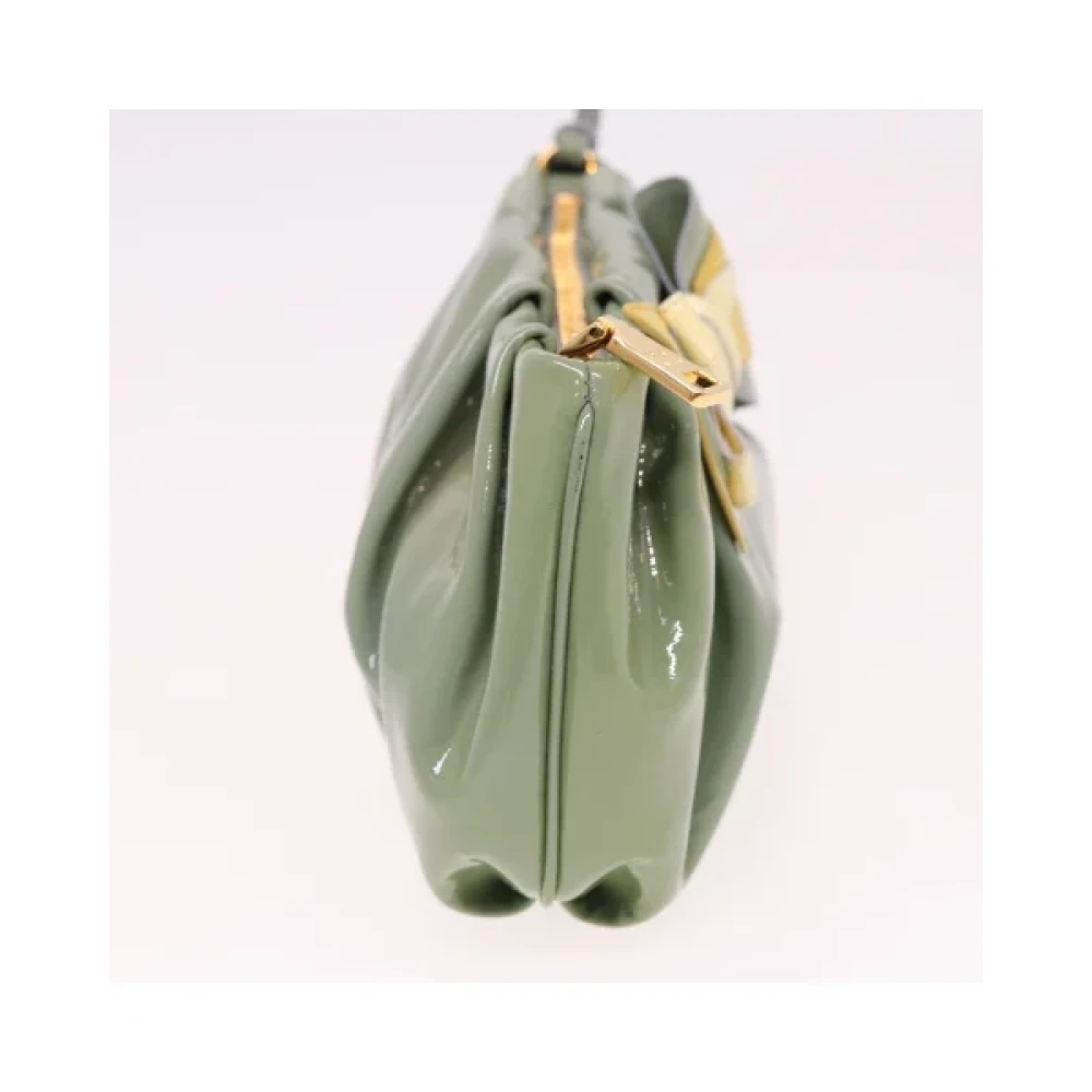 Prada Vintage Pre-owned Fabric prada-bags Green Dames