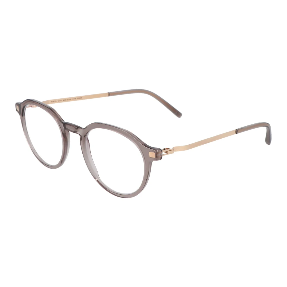 Mykita Moderne minimalistische bril Saga Acetaat Beige Unisex