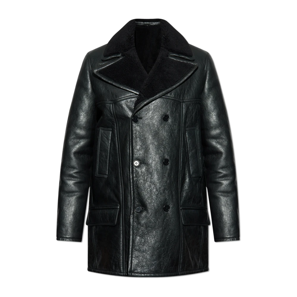 AllSaints Kappa Selkirk Shearling Black, Herr