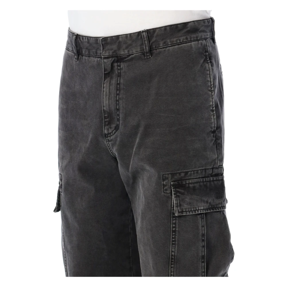 Givenchy Zwarte Cargo Broek Black Heren