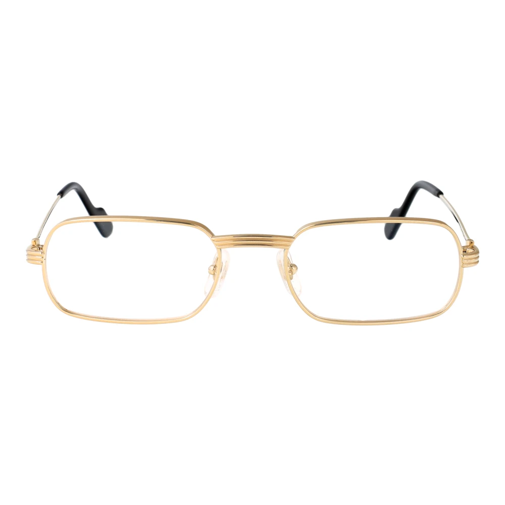 Cartier Men's Yellow Glasses, 55 Mm, Stylish Optical Glasses Ct0556o